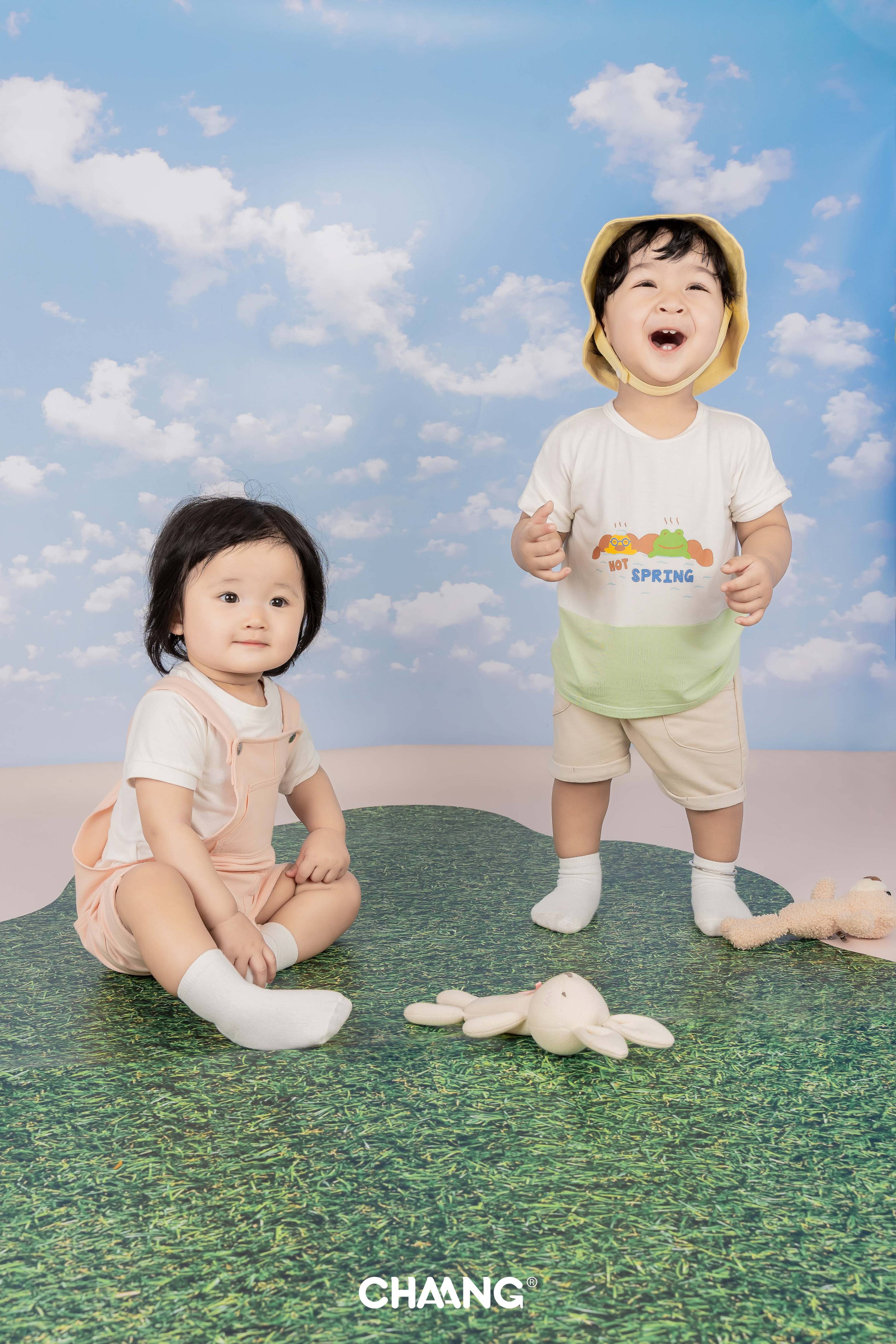 [CHAANG] Áo cộc tay bé trai Spring