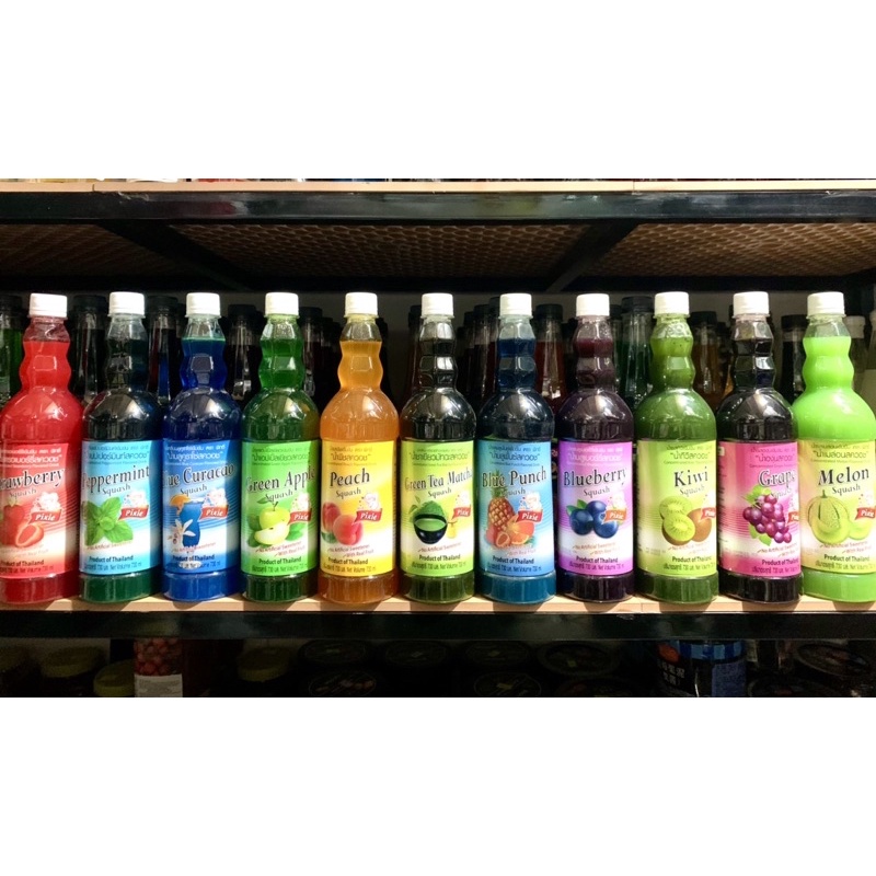 Siro Thái Lan Pixie Có Đủ Các Hương Vị Chai 730ml