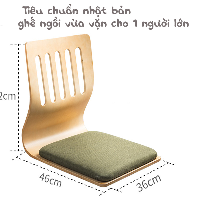 Ghế bệt gỗ kiểu nhật D227