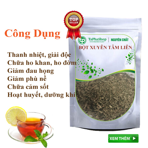 Bột xuyên tâm liên 100g