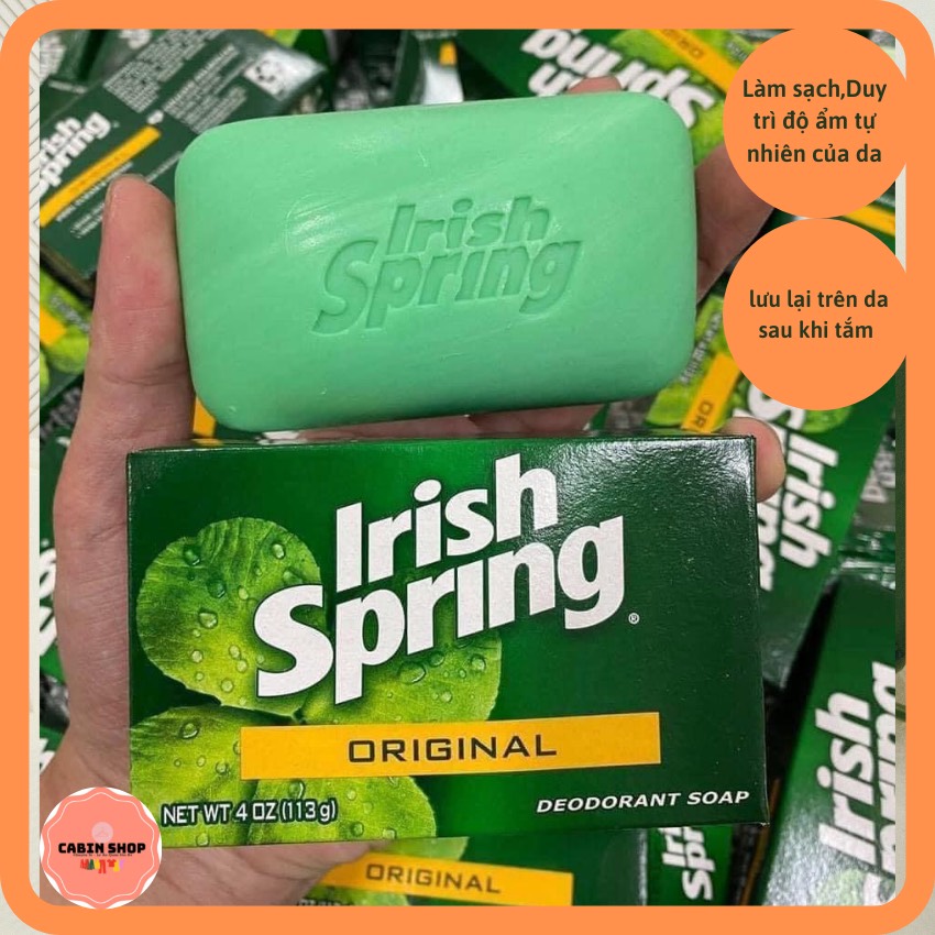 XÀ BÔNG CỤC IRISH SPRING ORGINAL(Xuất xứ: Mỹ