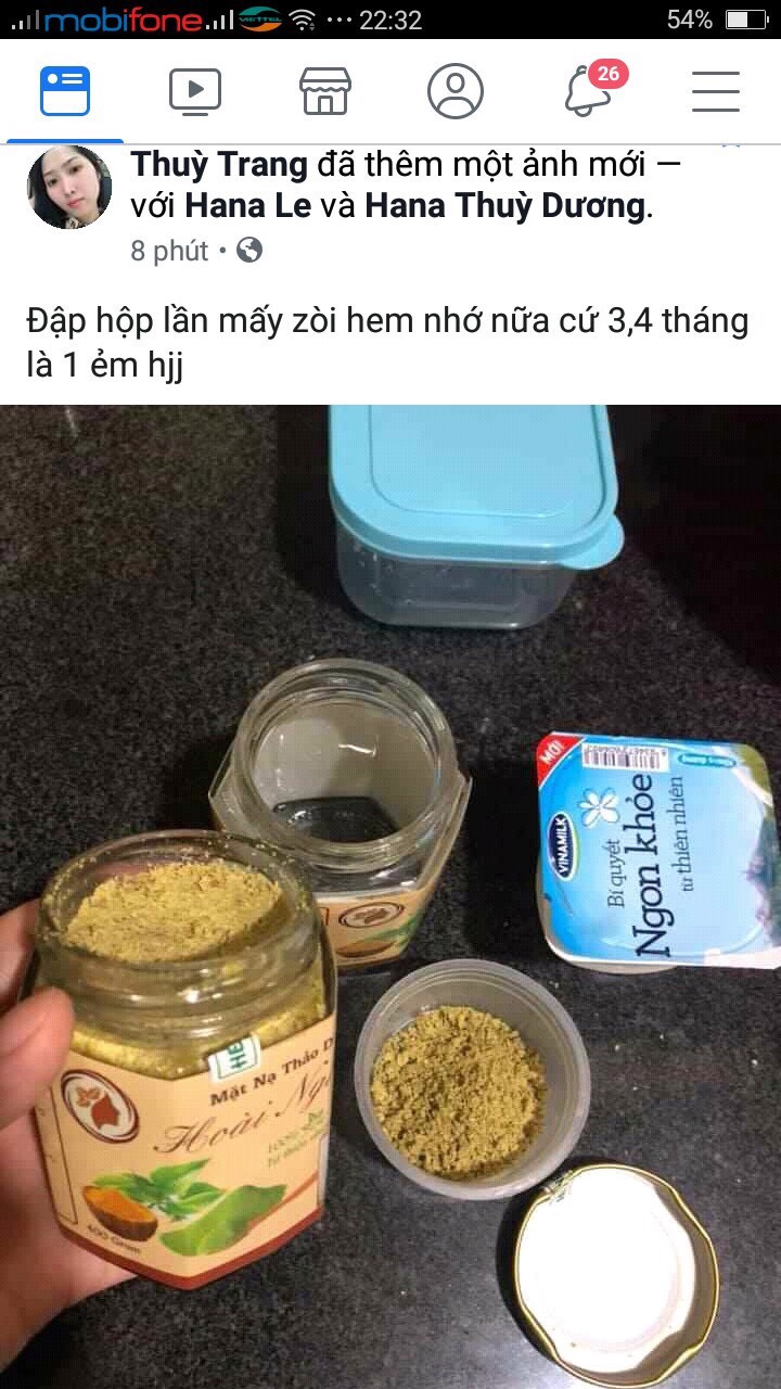 Mặt nạ thảo dược Hoài Nguyễn