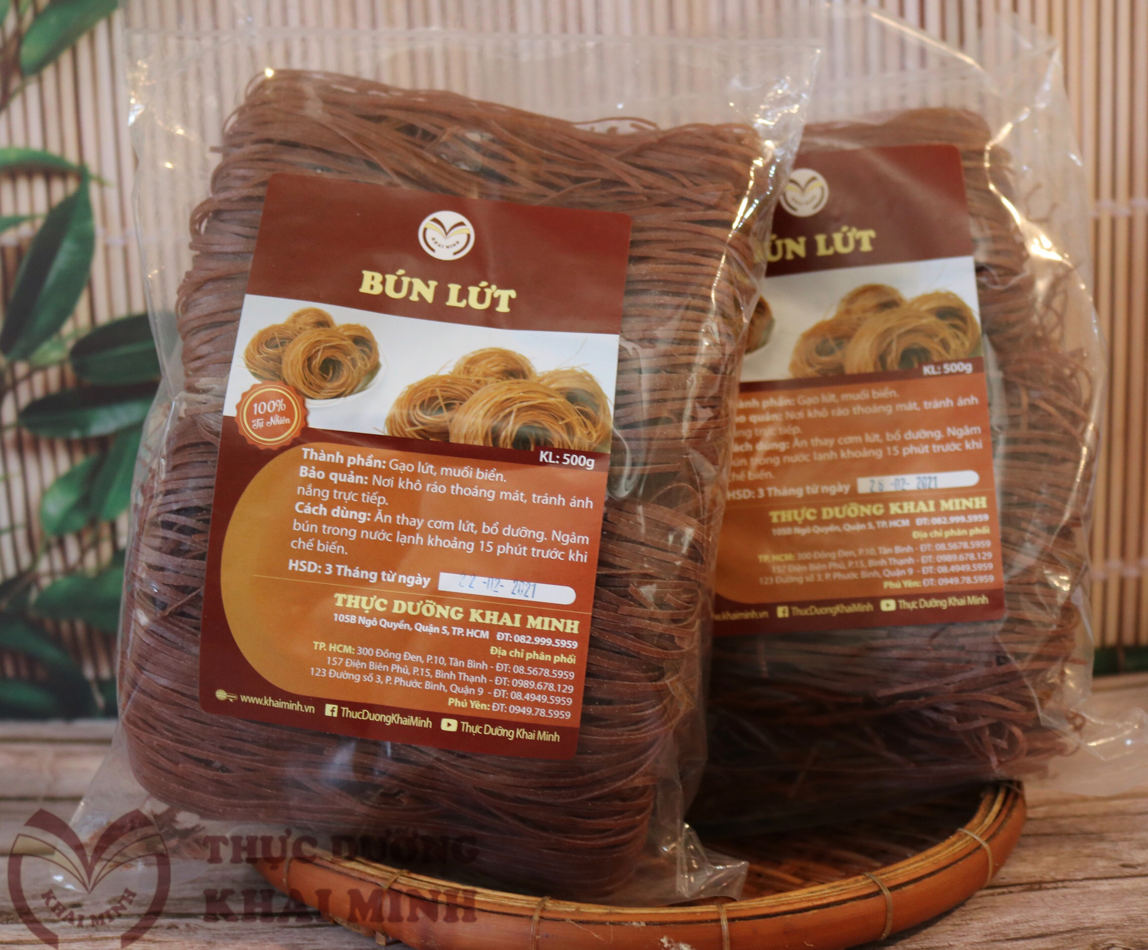 Bún gạo lứt