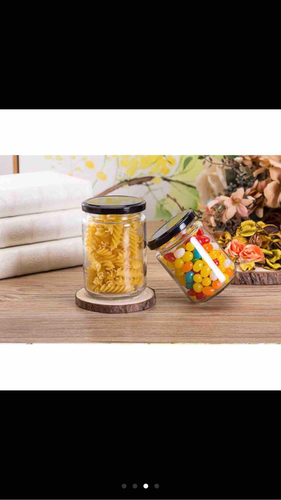 [HCM]HŨ THUỶ TINH TRÒN 385ML
