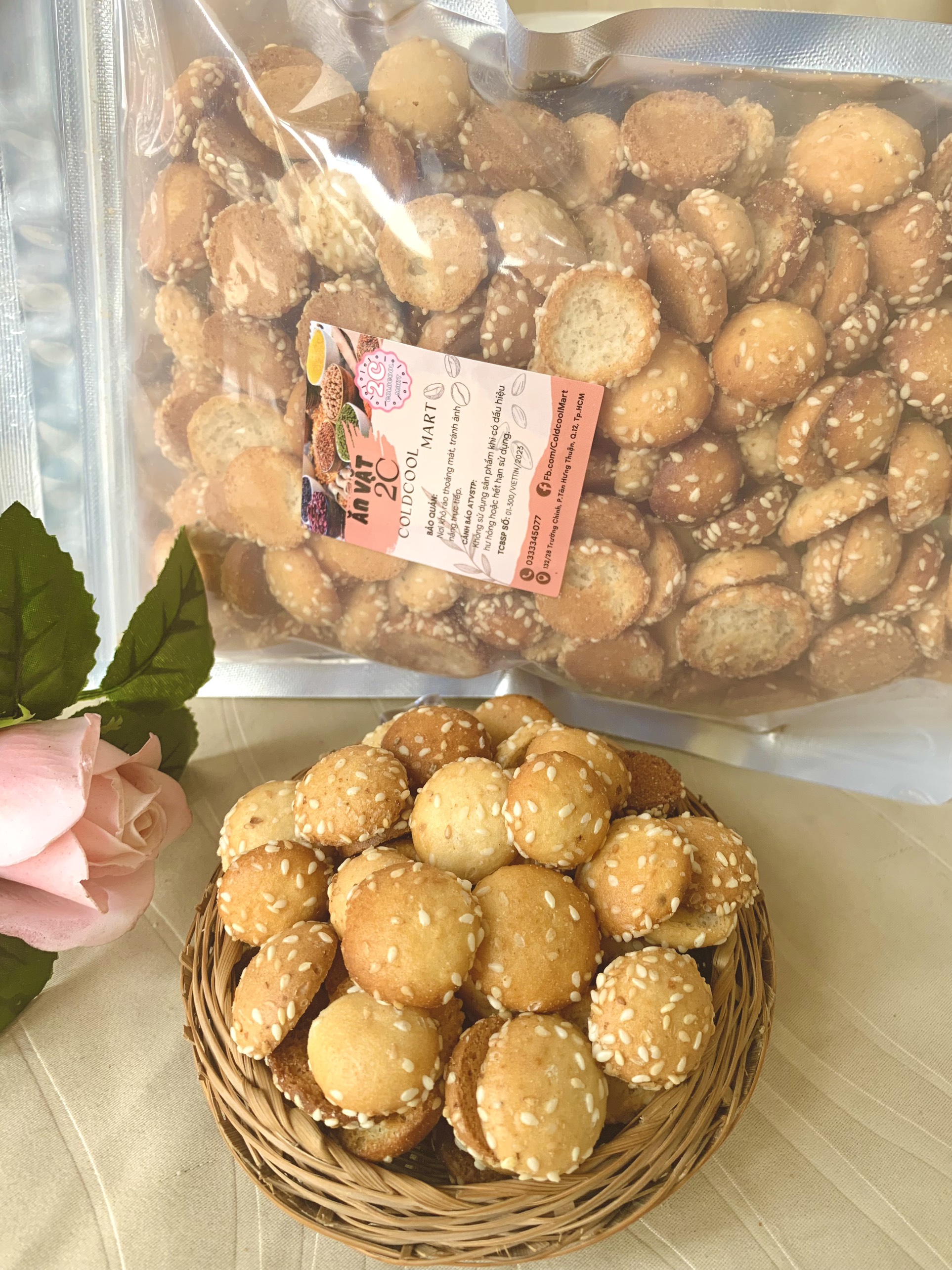 Bánh Nhện Mè 1kg 2c Mart