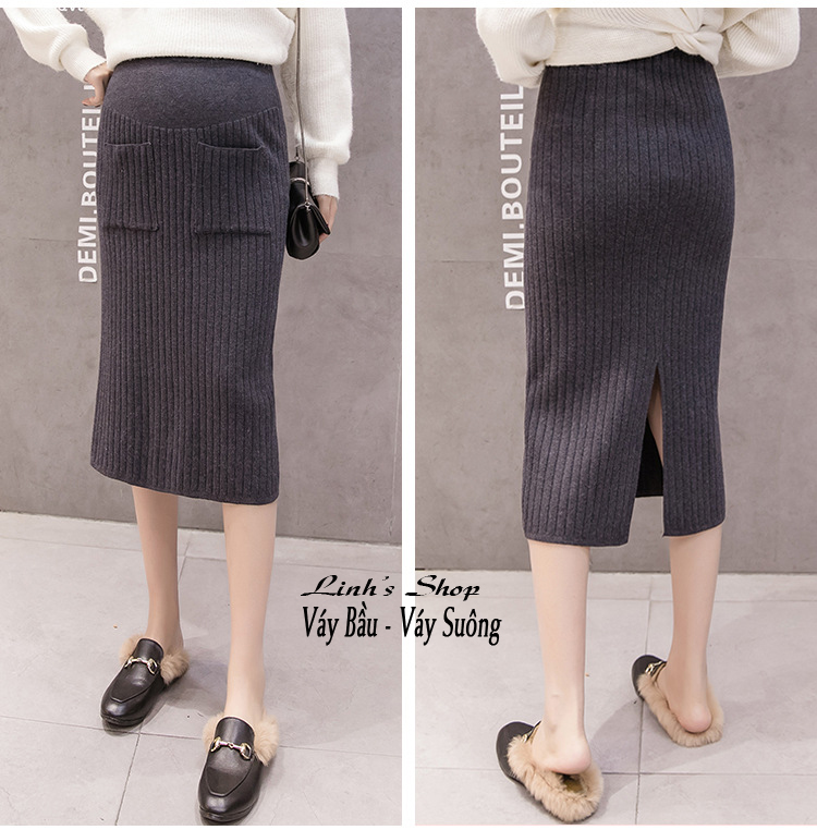 Chân Váy Bầu LEN Xinh CVB47