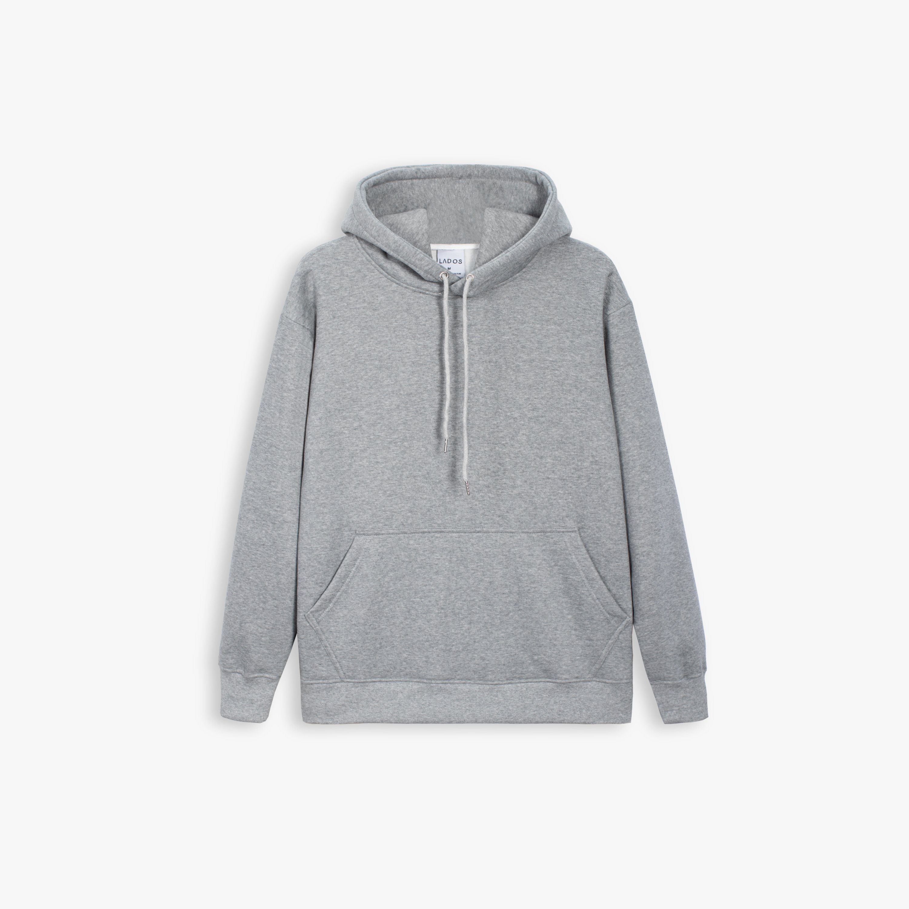 Áo hoodie unisex form rộng trơn dài tay LADOS - 9064 với chất thun nỉ dày ,mềm mịn