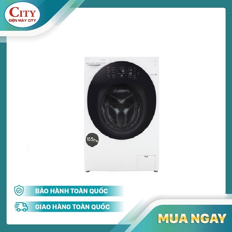 Bảng giá Máy giặt sấy LG Inverter 10.5 kg FG1405H3W1 - Bảo hành 2 năm Điện máy Pico