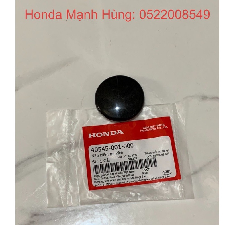 Nắp kiểm tra xích - nắp đậy xích honda.