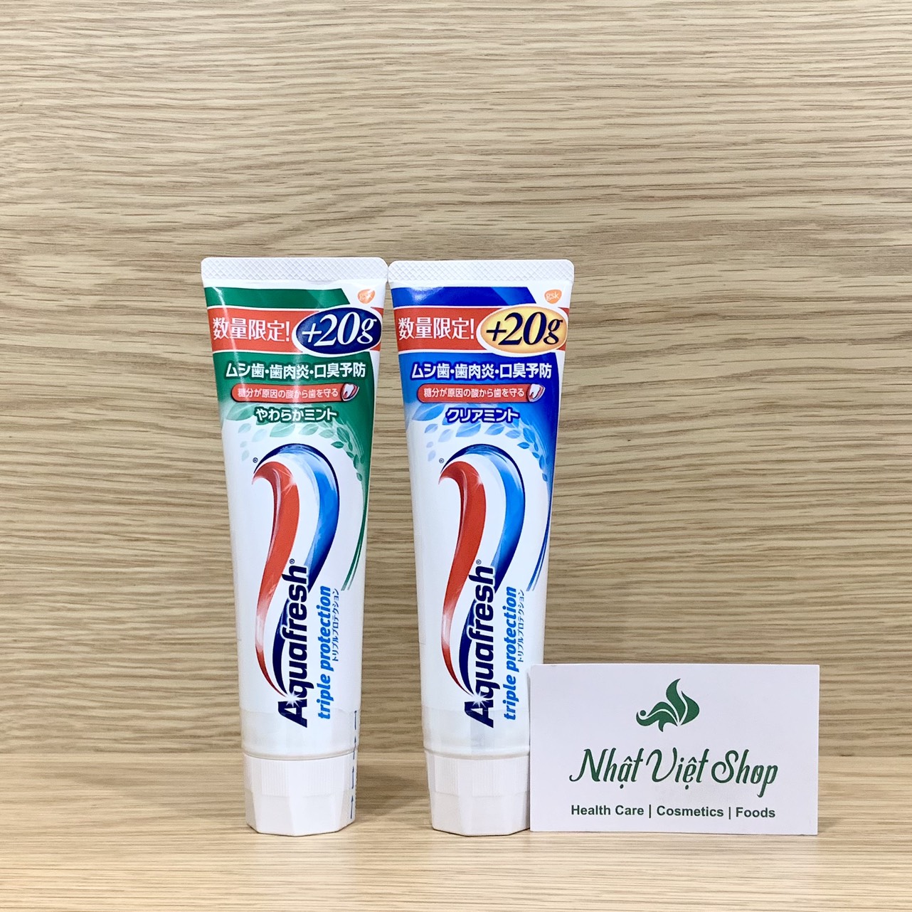 Kem Đánh Răng Aquafresh Triple Protection Nhật Bản 140g