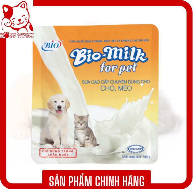SỮA DING DƯỠNG CHO CHÓ MÈO BIO MILK FOR PET
