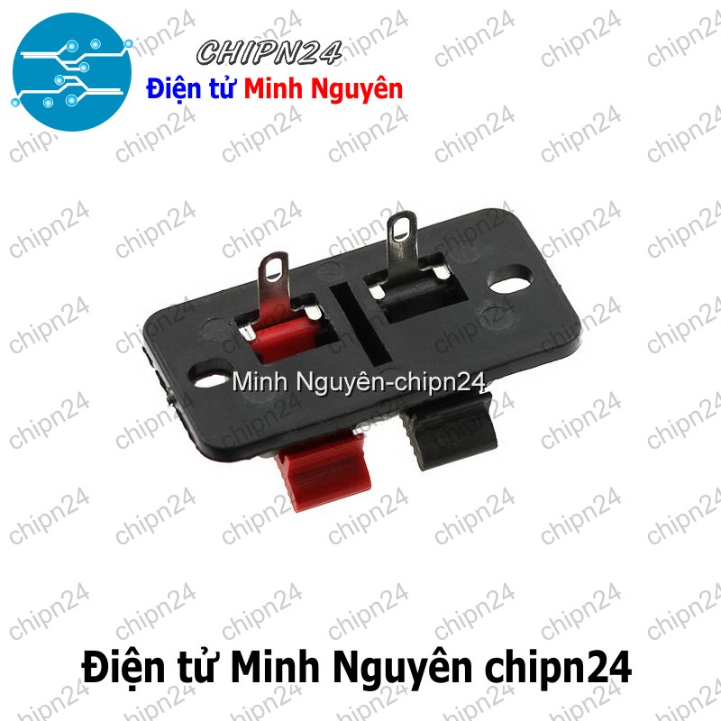 [2 cái] (Q52) Trạm kẹp loa 2 chấu - HH001615
