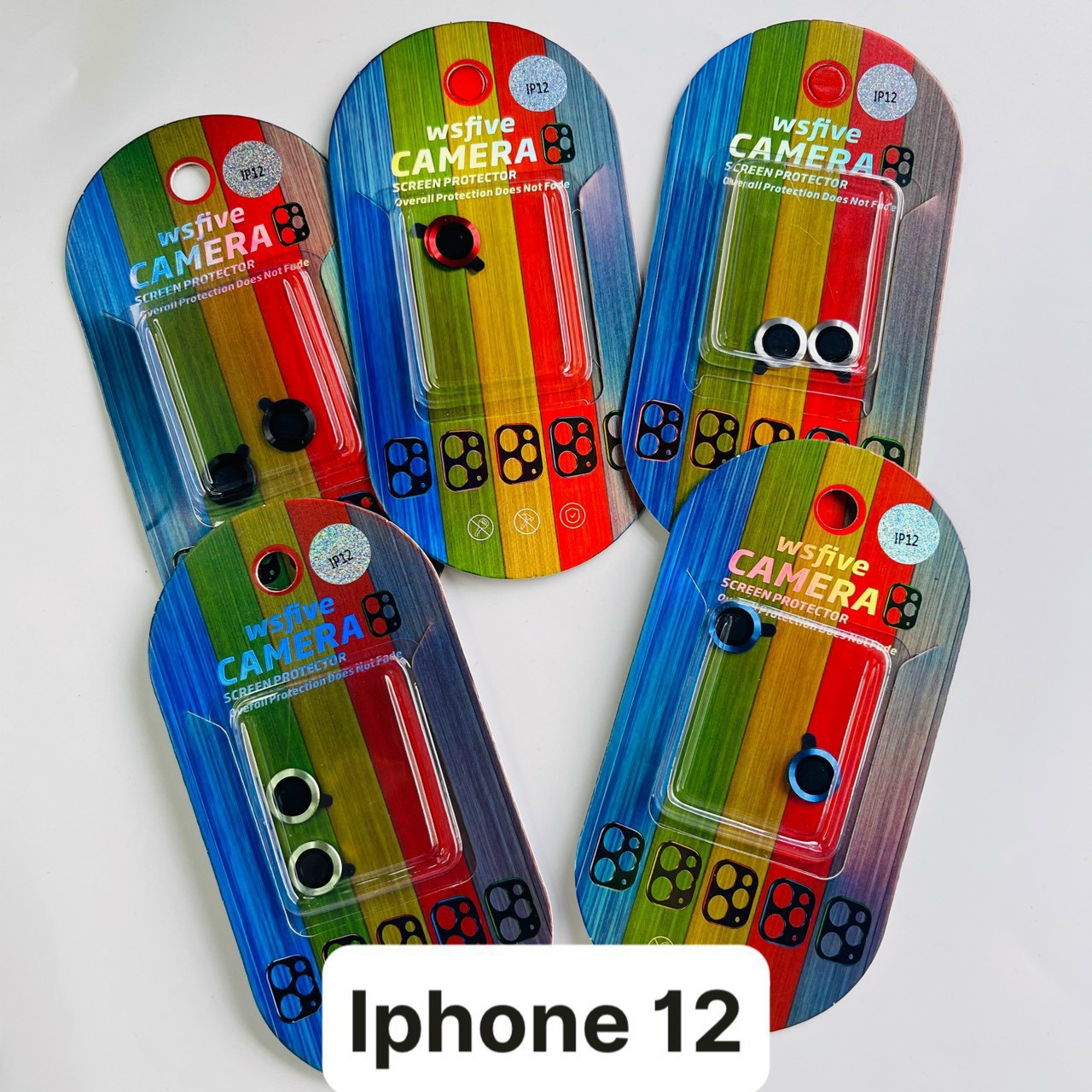 Dán kim loại bảo vệ từng mắt camera cho iPhone 11-12 Pro Max