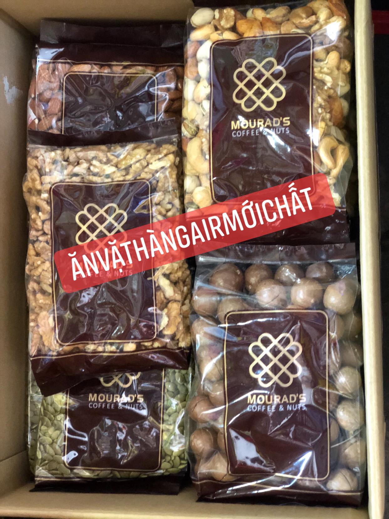 [New Date 10/2027] Mourad's Australian Macadamia Nuts 500 Gram Pack