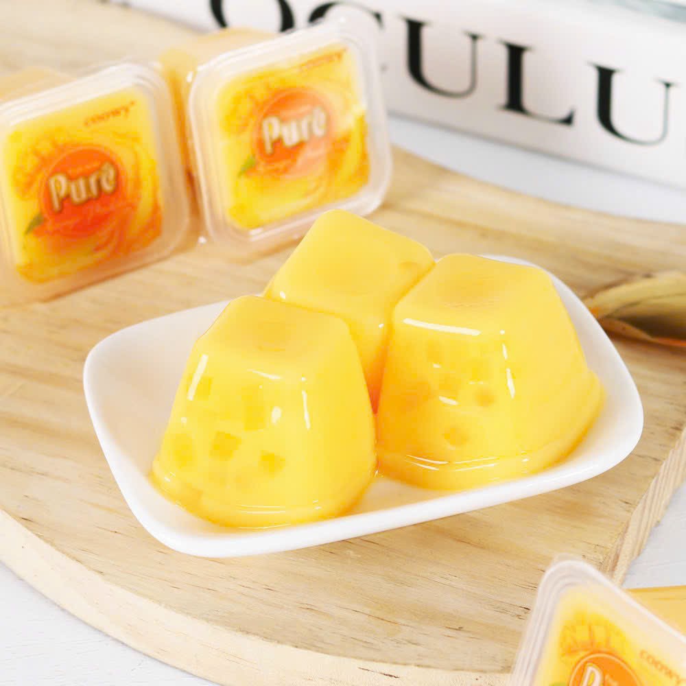 [ Gói 405G ] Thạch Pudding Xoài COOWY Pure [MANGO PUDDING] [ SIÊU NGON ] [HOT HOT]
