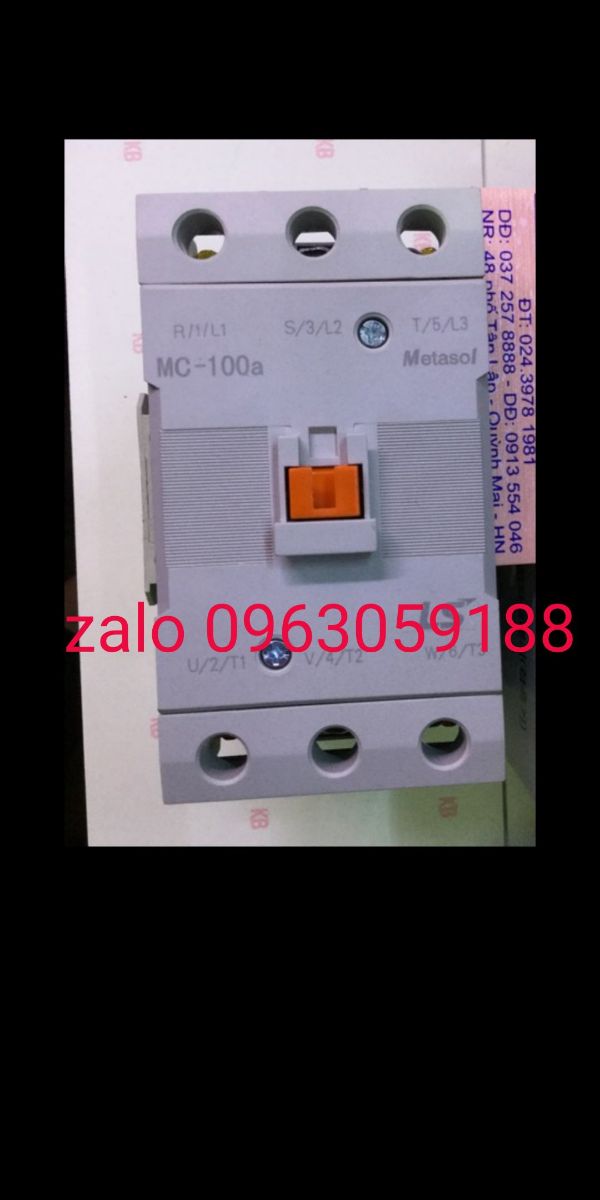 Khởi động từ 3 pha lc 100a - 220v ls - giá 1 cái