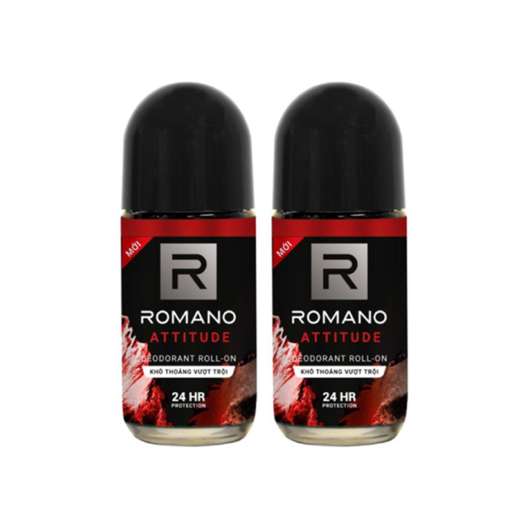 Lăn khử mùi Romano Attitude đỏ 50 ml