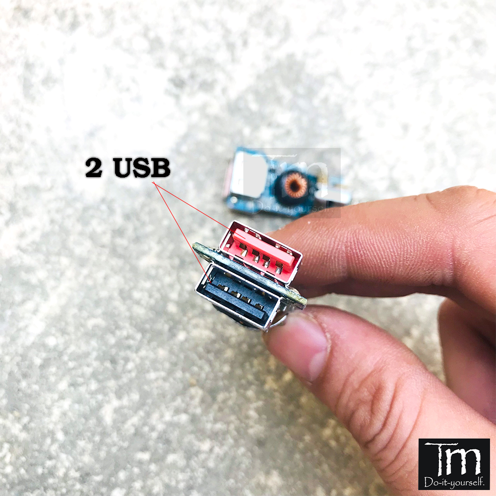 Mạch Hạ Áp Vào 12-30V đầu ra 5V4A 2*USB