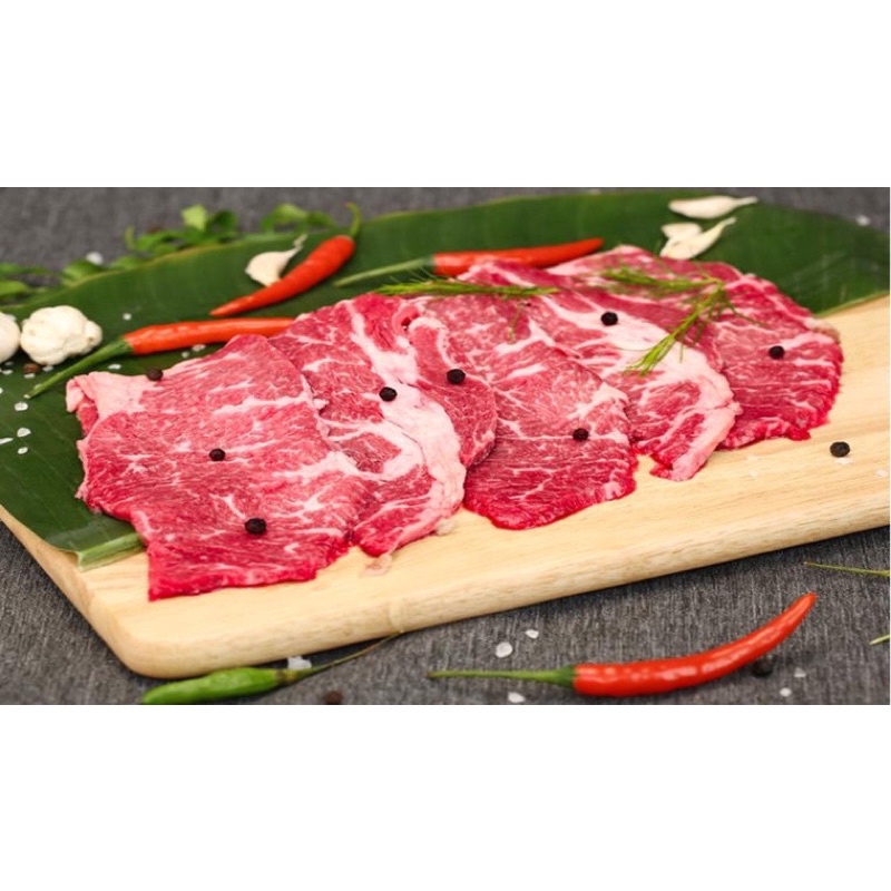 Bò Úc cắt lát mỏng (500g)