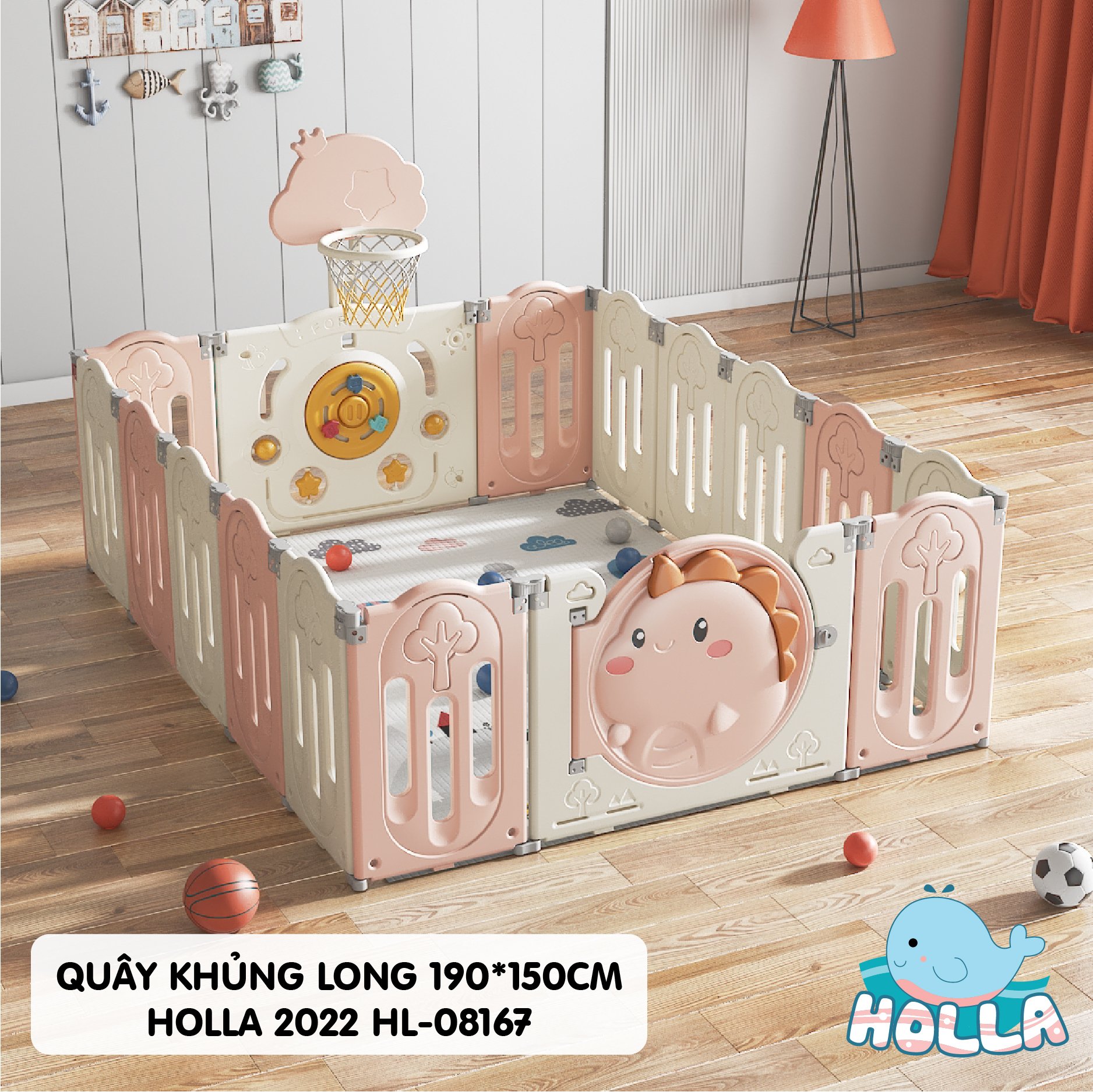 Quây Khủng Long Holla 2022 mẫu mới - Thằng Bờm store