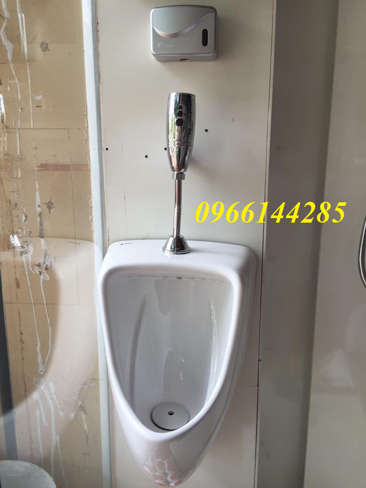 Van xả tiểu cảm ứng Techome A602 (Dùng Pin)