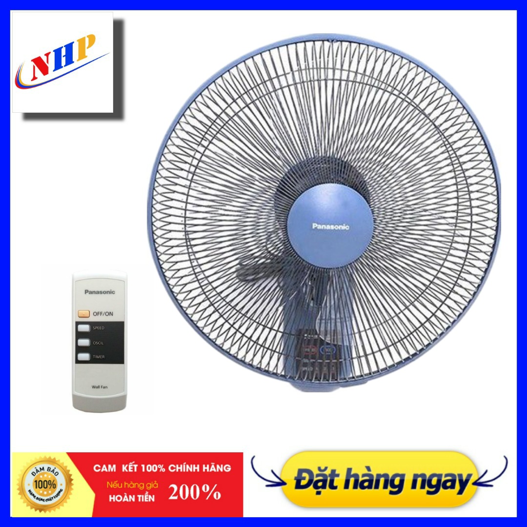 [HCM]Quạt treo tường có Remote Panasonic F409MB/F409MG