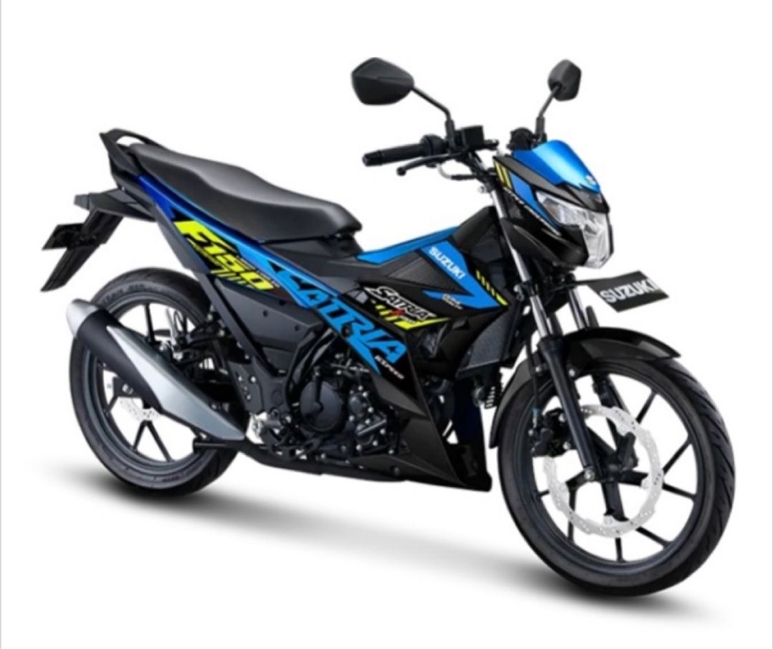 Tem rời satria fi 2021 xanh đen