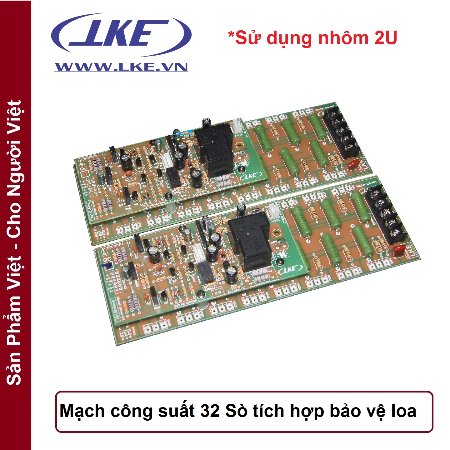 [HCM]Mạch Công suất 32 Sò 720W LKE