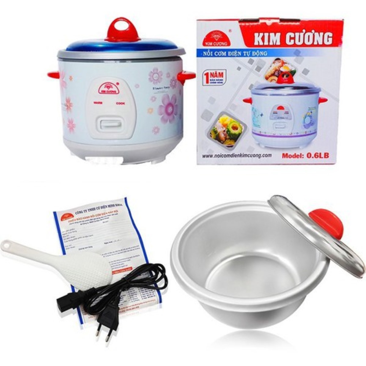 Nồi cơm điện kim cương 1l2