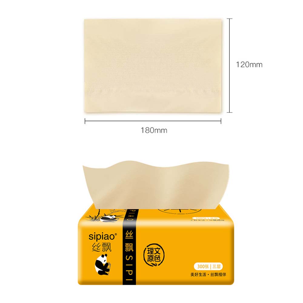 ⛔FREESHIPP⛔ Bịch 300 tờ giấy gấu trúc (BỊCH 300 TỜ)