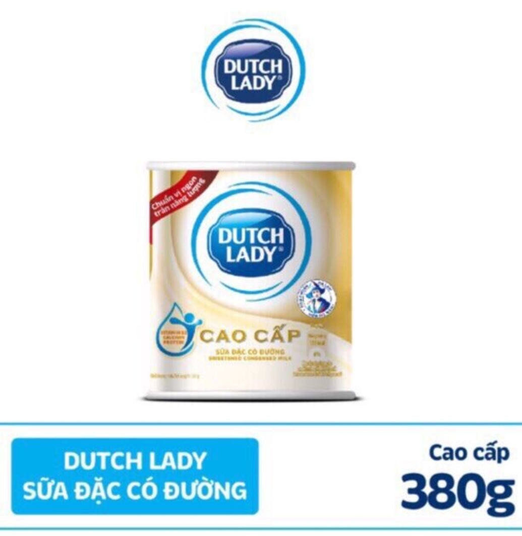 (HCM) SỮA ĐẶC CÔ GÁI HÀ LAN CAO CẤP LON 380G