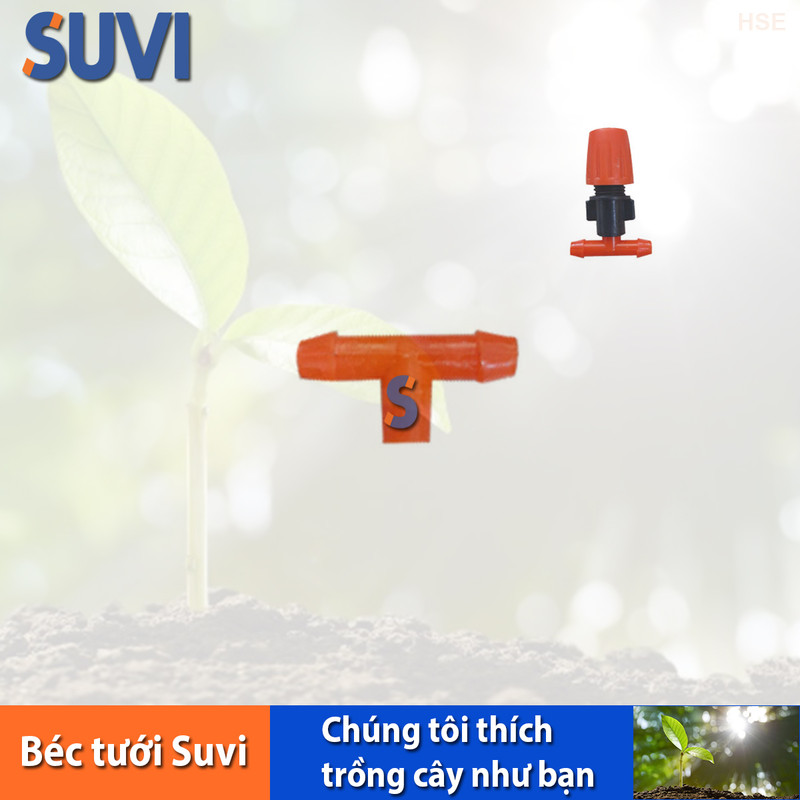 T 2 đầu 5ly - nối 6 ly trơn bb t 5 nt6