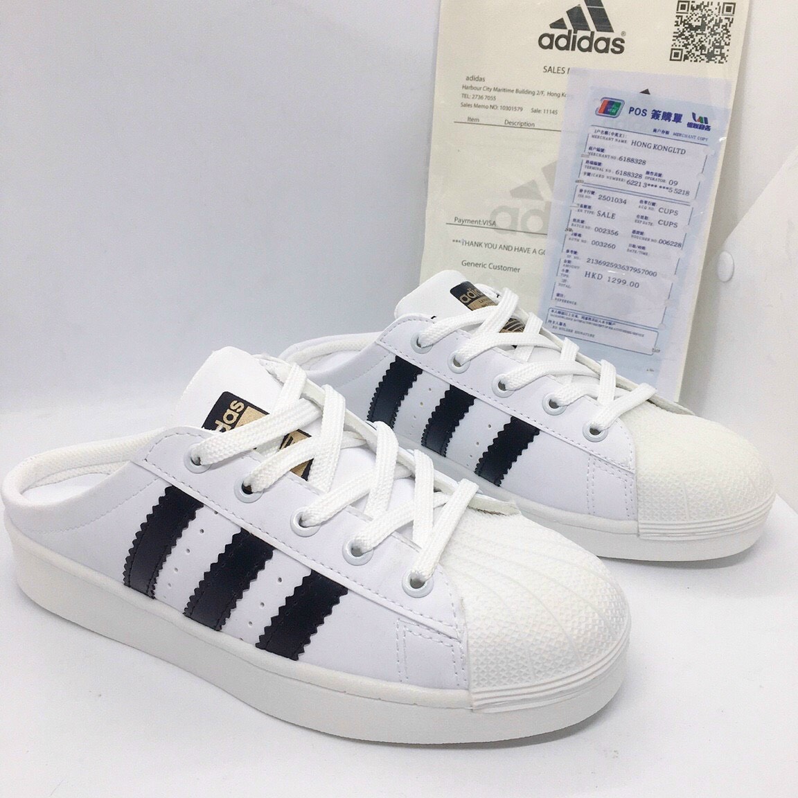 sục đạp gót adidas