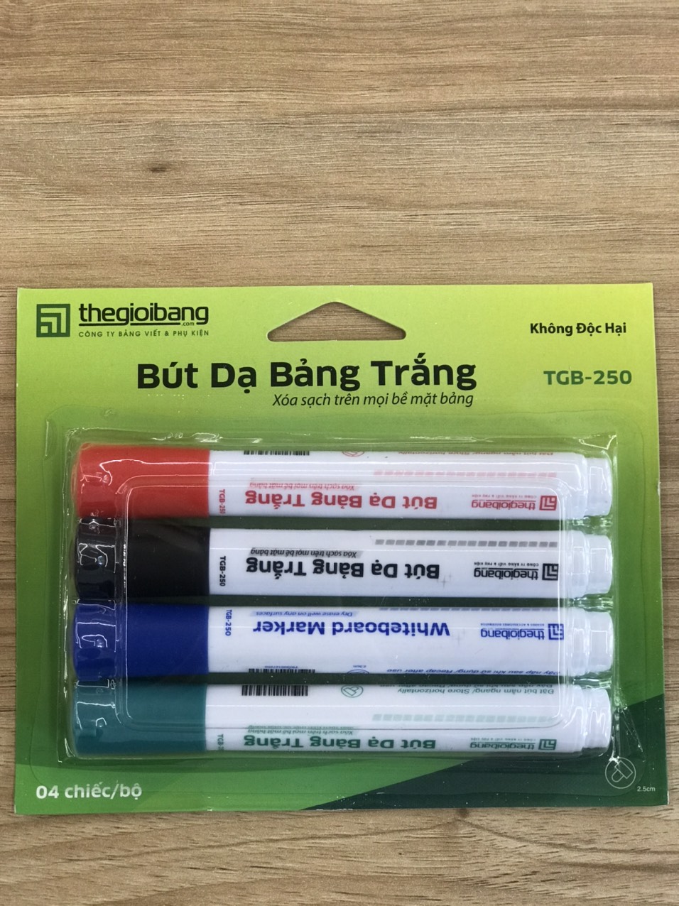 Bộ bút viết bảng 6 màu dành cho bé
