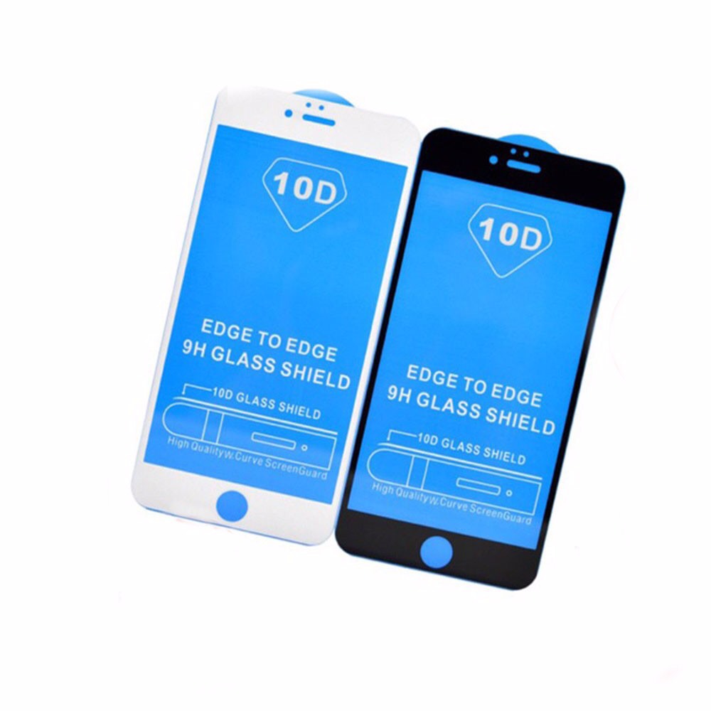 [HCM]Kính Cường Lực 10D Full Màn Cho Iphone -  6plus 6s Plus/7/7plus/8/8plus/X