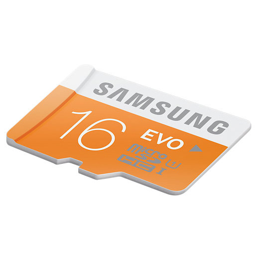 Thẻ nhớ MicroSDHC Samsung Evo 16gb UHS-I U1 80MB/s kèm Adapter (Cam) - Nhất Tín Computer