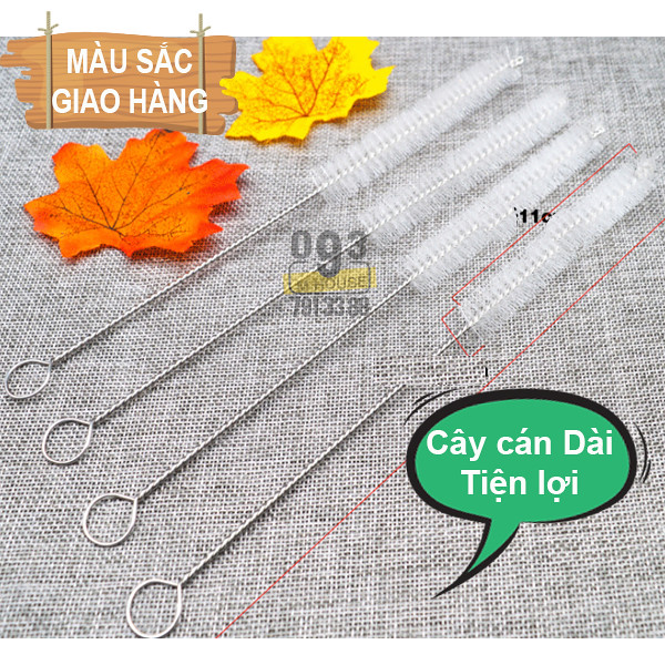 Combo 4 Cọ Rửa chai lọ miệng nhỏ Cọ Rửa Bình Trà Bình Nước