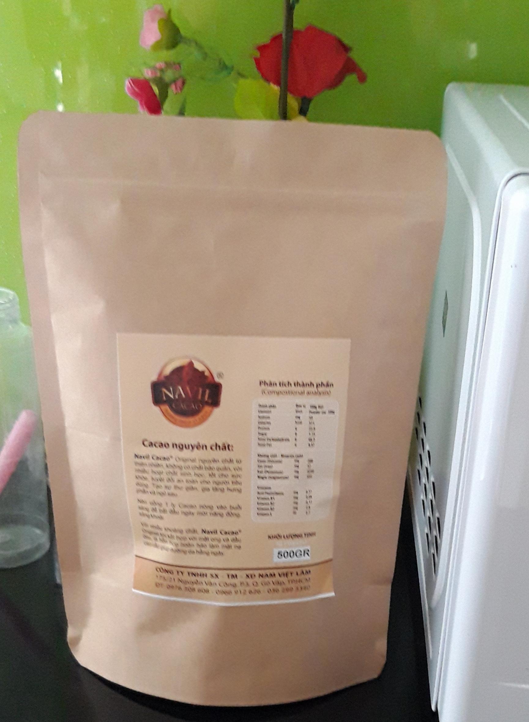 [FREESHIP][HCM] Bột Cacao Nguyên Chất 500gr