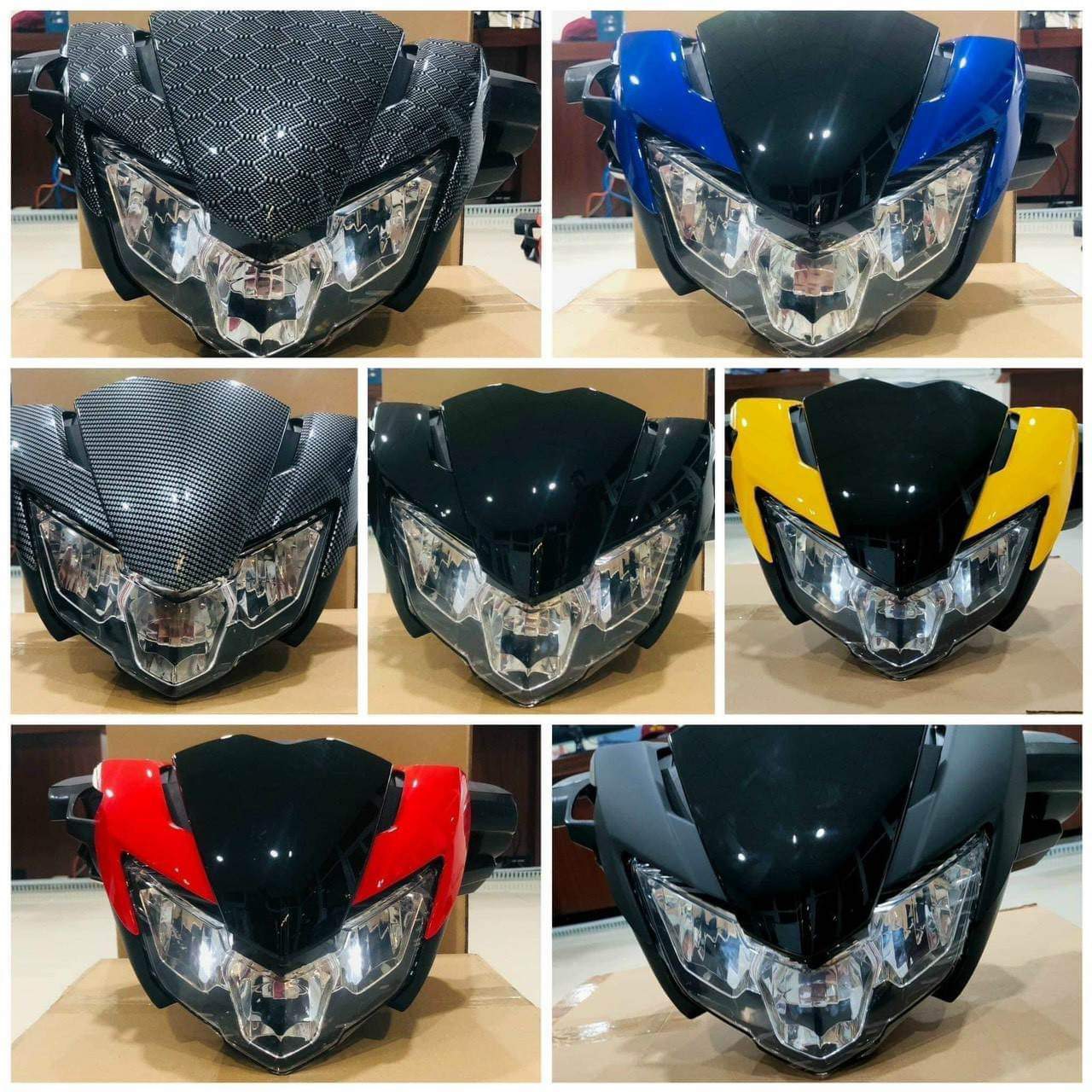 Pha đèn ex150 2019 gắn ex150 2015 sài đồng hồ zin