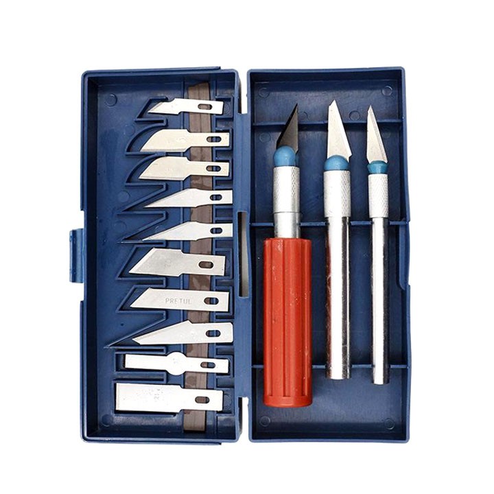 Bộ Dao Trổ Điêu Khắc (Dao Khắc Trổ) 13PCS