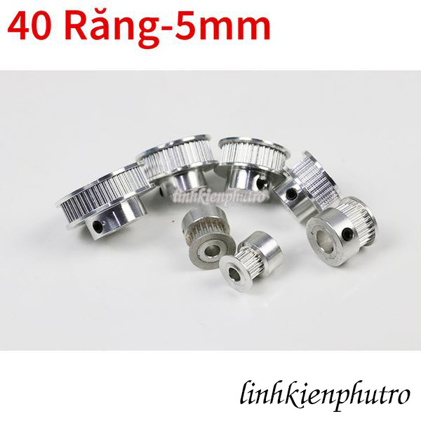 [HCM][Pulley GT2] Bánh răng motor - 40 răng