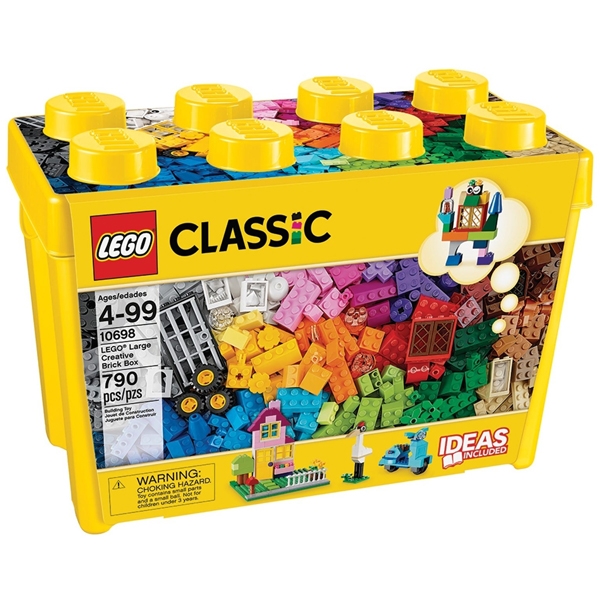 Đồ Chơi Lắp Ráp Lego Classic 10698 - Large Creative Brick Box (790 Mảnh Ghép)