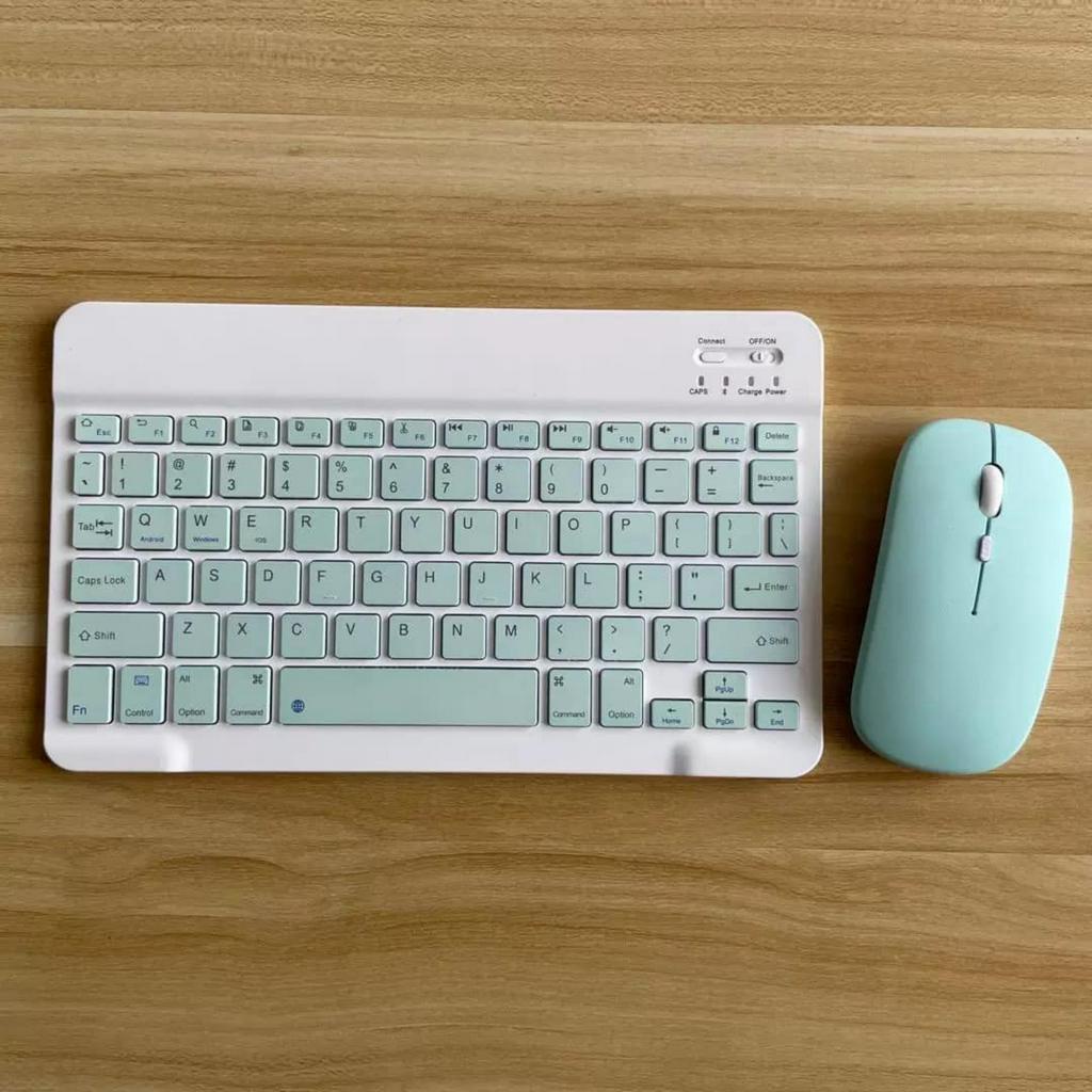 Combo bàn phím  mini và chuột không dây bluetooth