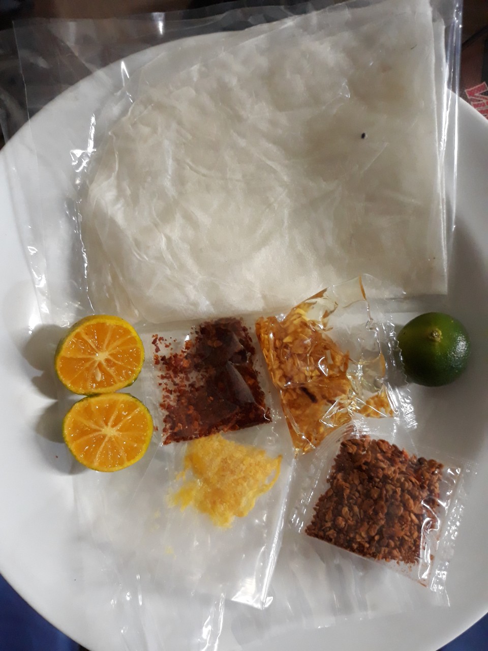 [20b] Combo 20 Bánh Tráng Sate Tỏi Dâu