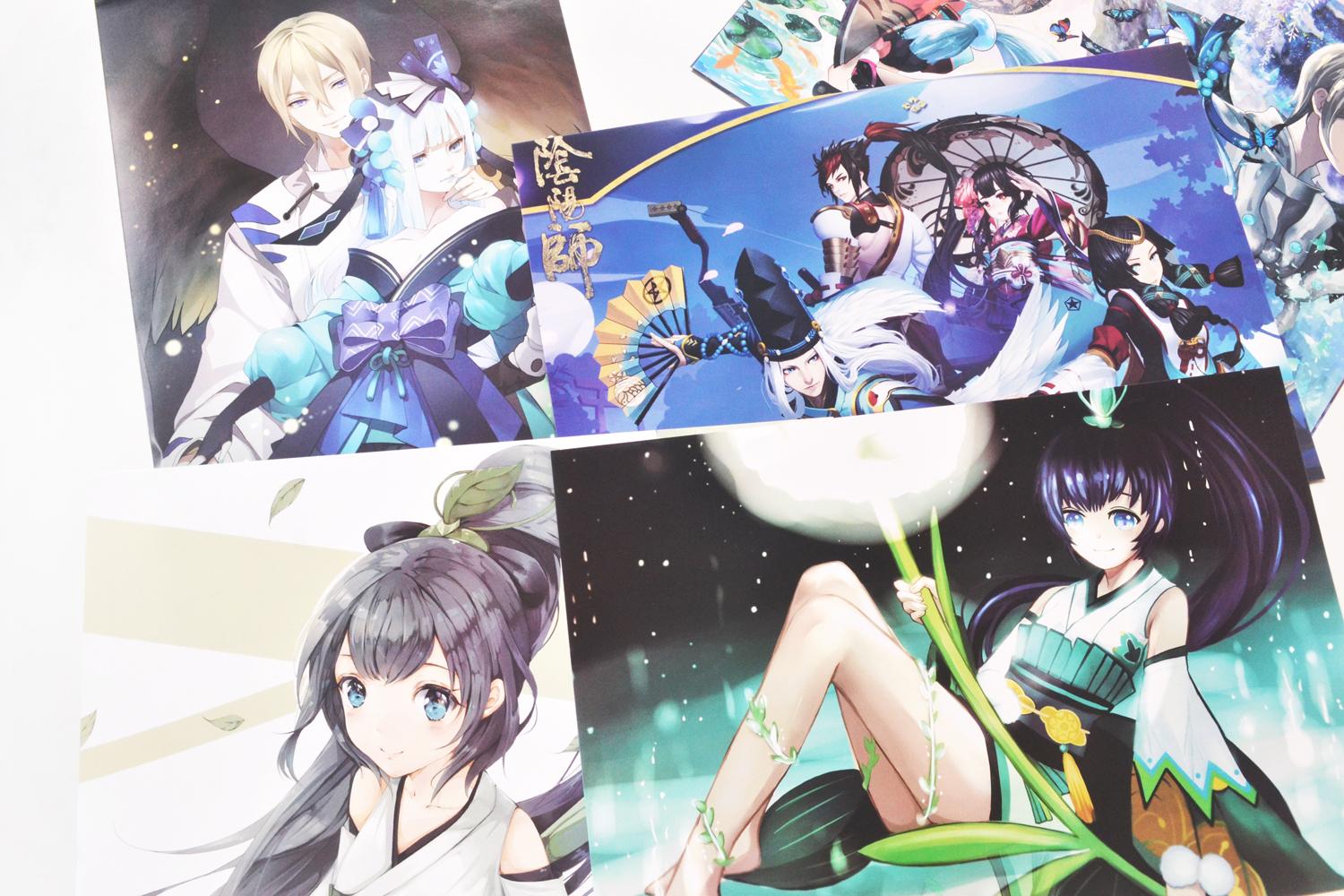 [7-11/12 VOUCHER 8%][thanh lý bán lỗ] Bộ 8 tấm poster Anime - Onmyoji [AAM] [PGN23]