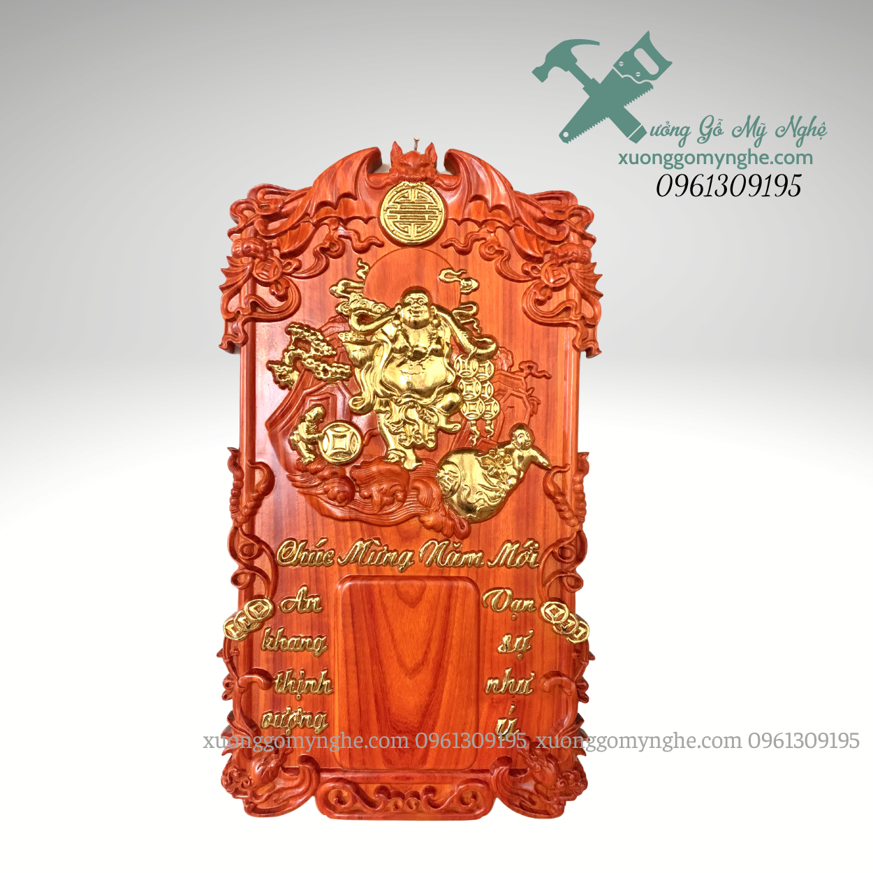 Đốc lịch treo tường gỗ hương