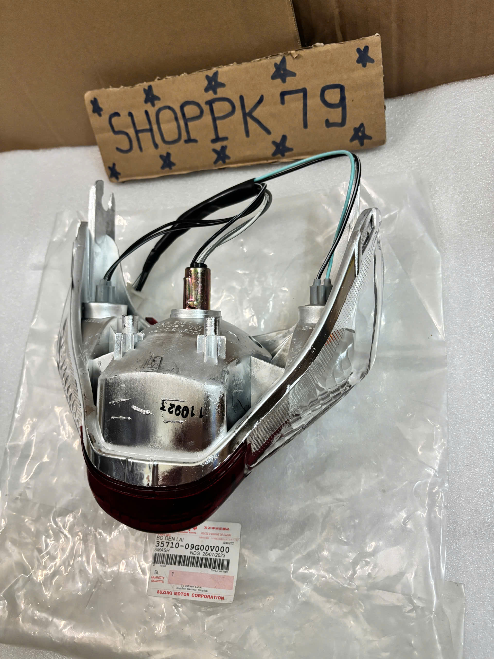 bộ đèn lái sau smash 110