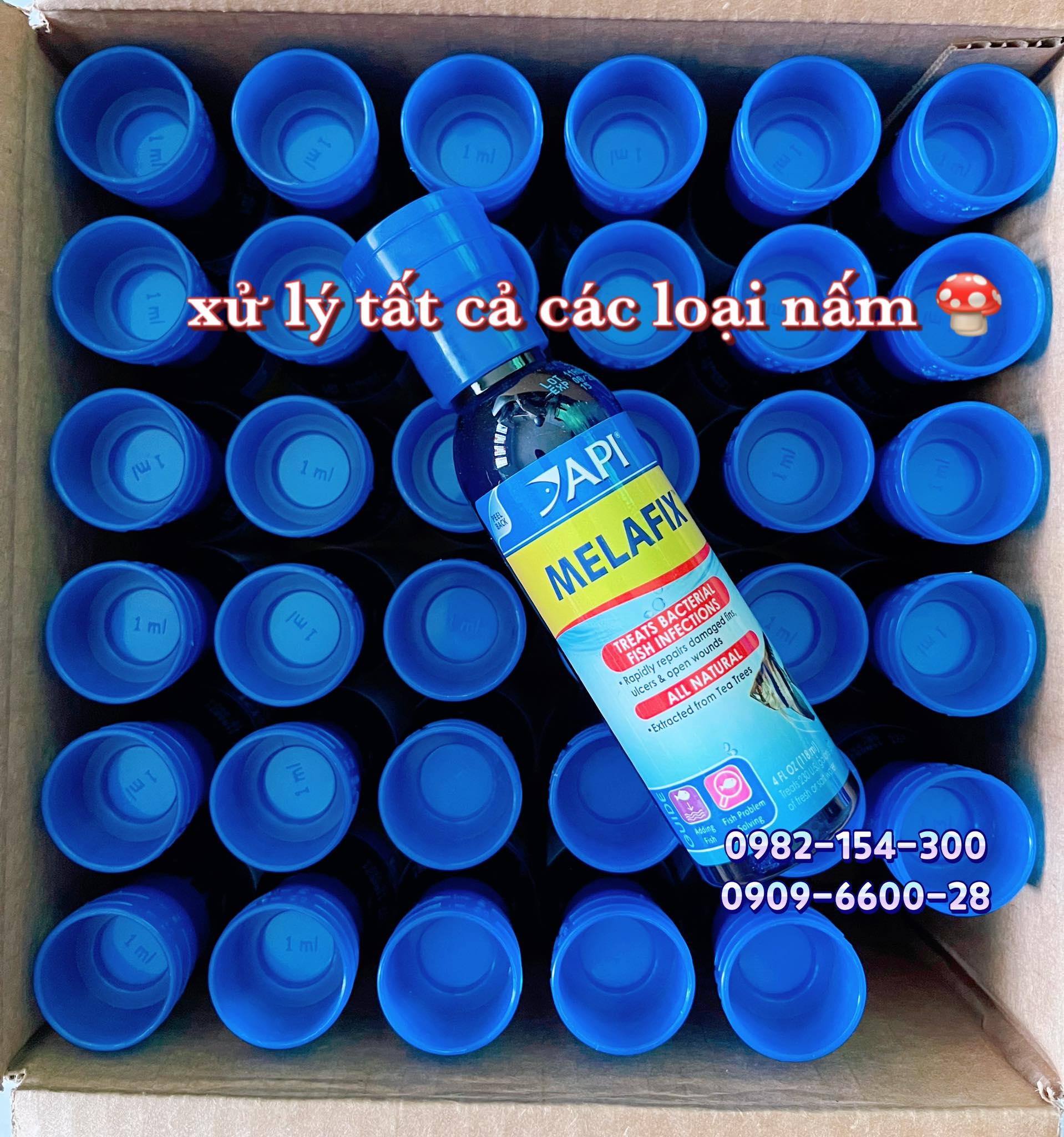 Api melafix pimafix 118ml 237ml 473ml chai nguyên kháng khuẩn vết thương cho cá tép an toàn hàng usa