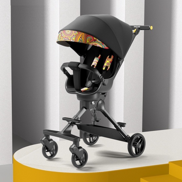 Xe đẩy em bé du lịch gấp gọn có mái che siêu nhẹ, tiện lợi cho mẹ và bé - Mẫu mới và HOT HIT 2022