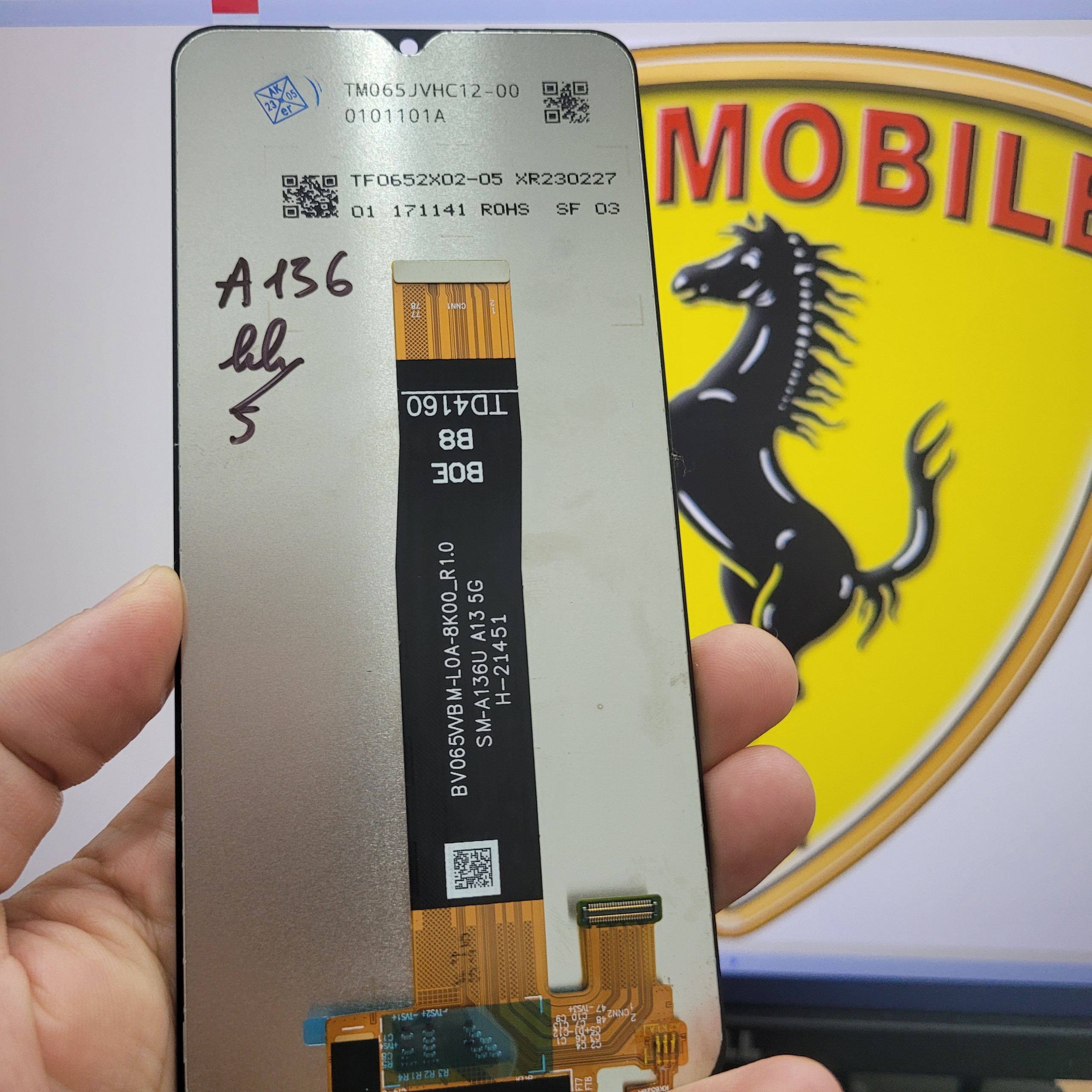 Màn hình tương thích samsung a13 5g / a136, loại zin new